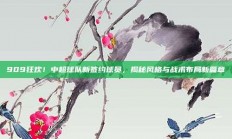 909狂欢！中超球队新签约球员，揭秘风格与战术布局新篇章